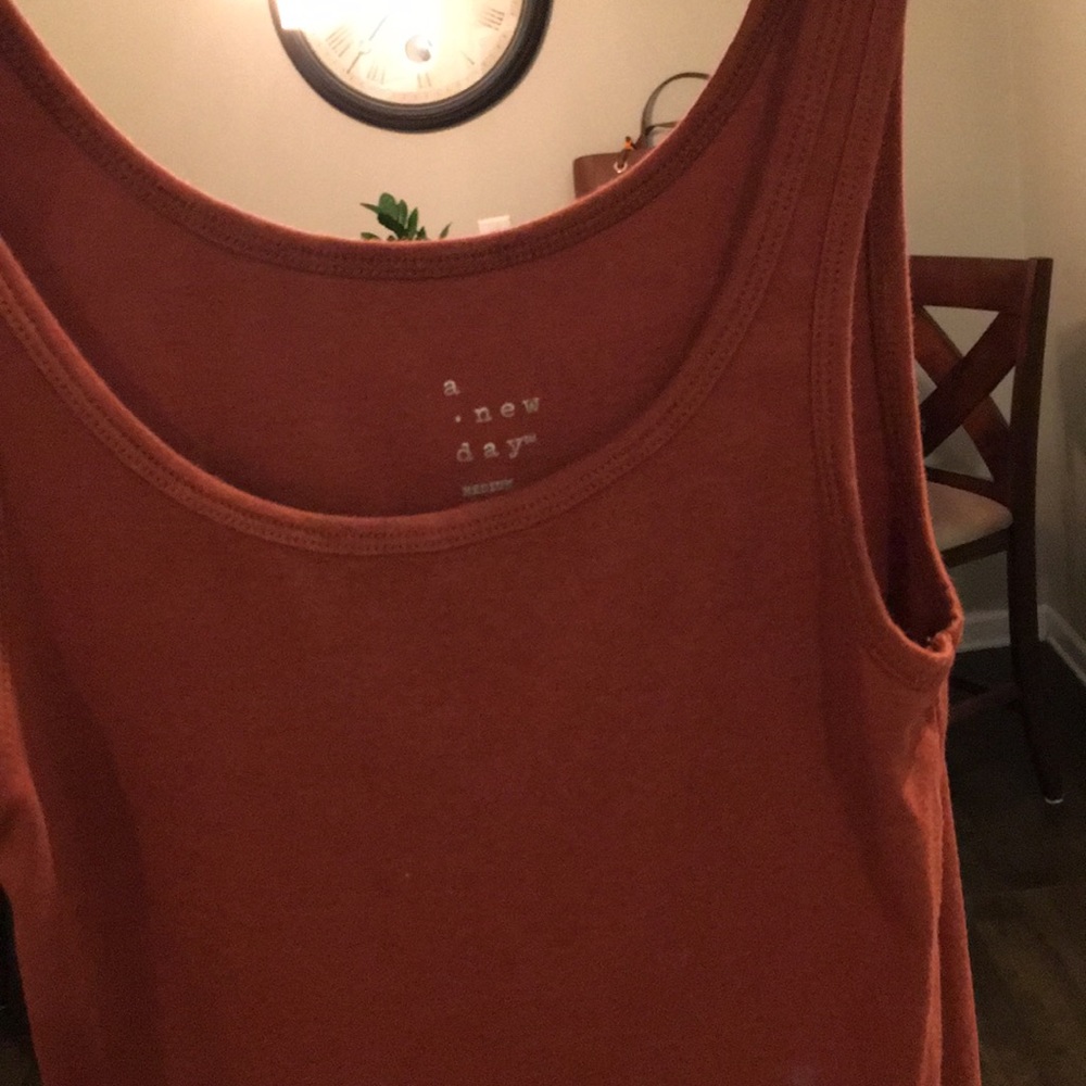 Rust colored Tank top